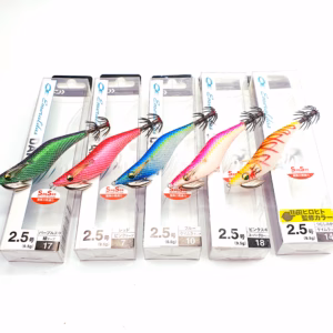 Jibioneras Daiwa Emeraldas DART II 2.5 (9,5g) – Señuelos Eging Profesionales para Calamar y Sepia – Originales y Nuevos