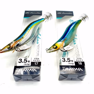 Señuelo Eging Daiwa Emeraldas Nude 3.5 – 19,5 g | Jibionera Calamar, Sepia y Pulpo