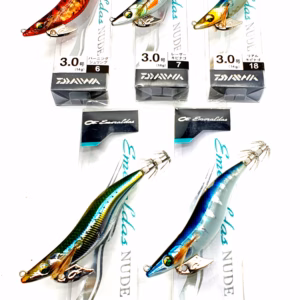 Señuelo Eging Daiwa Emeraldas Nude 3.0 – Jibionera 3.0 | Calamar, Sepia y Pulpo