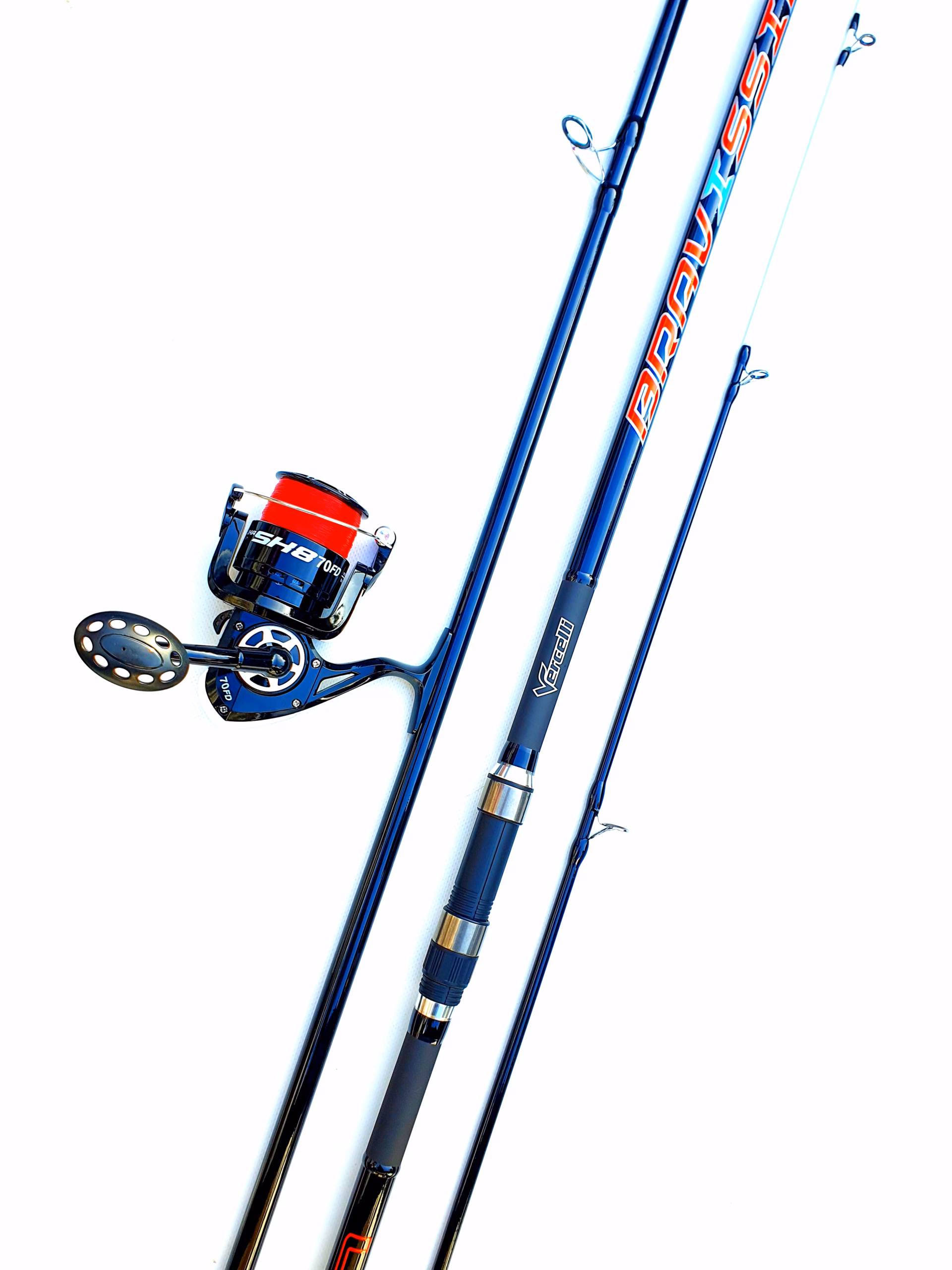 Equipo Surfcasting Vercelli Oxygen Bravissima 4,50 m 150-300 g - Imagen 9