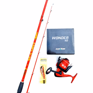 Equipo Eging y Fondeo desde Embarcación – Caña 1,80 m + Carrete 4000 + Egi de Calidad | ZUN ZUN / SUGOI