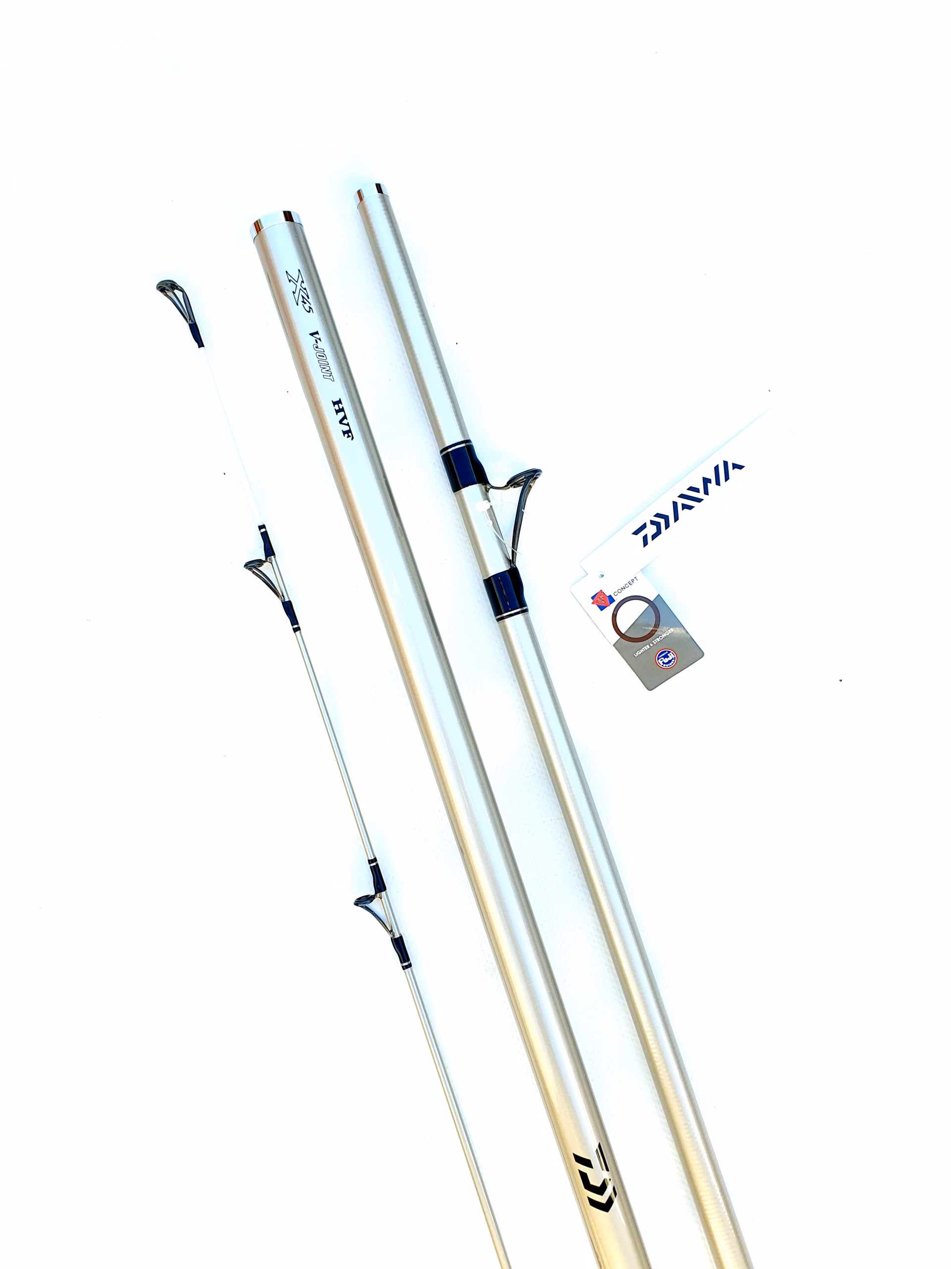 Caña Surfcasting 4,20 m Daiwa PWS33420H-AF Híbrida 100-225 g – Anillas & Portacarretes Fuji – Lances OTG Potentes - Imagen 4