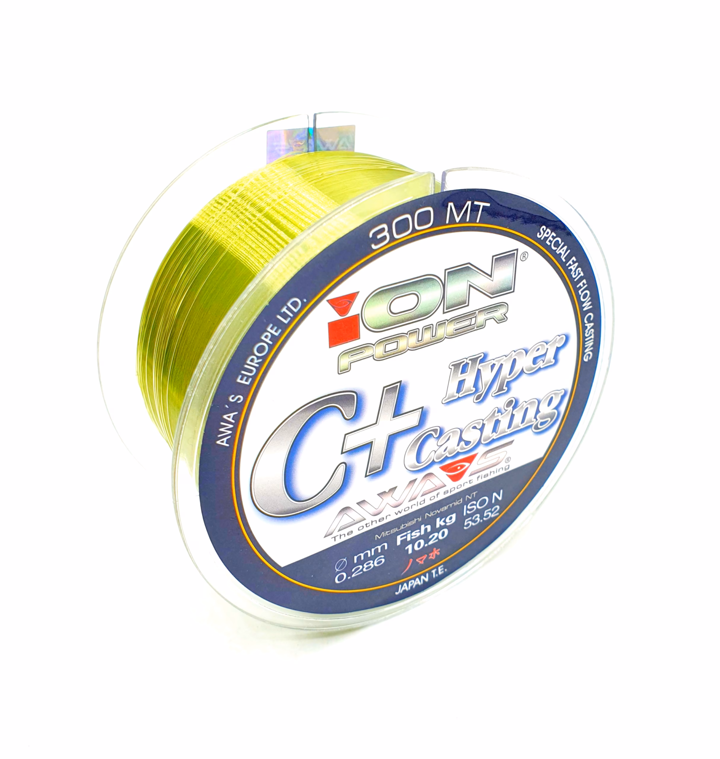 Hilo AWA-SHIMA C+ HIPERCASTING 300 m – Fluorocarbono y Nylon, Sin Memoria y Alta Resistencia - Imagen 2