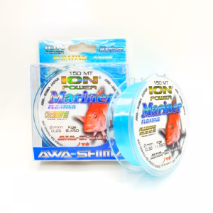 Hilo Fluorocarbono AWA-SHIMA ION POWER Mariner – Alta Resistencia, Sin Memoria y Invisible Bajo Agua