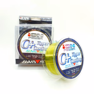 Hilo AWA-SHIMA C+ HIPERCASTING 300 m – Fluorocarbono y Nylon, Sin Memoria y Alta Resistencia