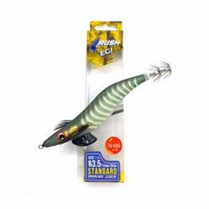Señuelo Egi Jatsui Rush 3.5 Standard para Calamar – 130 mm 20 g – Artificial Profesional para Pesca Eging
