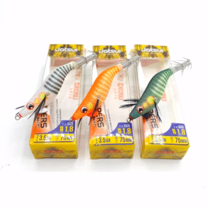 Jatsui Tako Egi RS #1.8 75mm 3.5g – Señuelo Egi para Calamar y Chipirón | Ideal para Primeros Chipiro