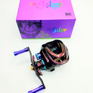Carrete Bullzen The Joker Edición Limitada (1000 Unidades) – Ratio 7.2:1, 10 Rodamientos, Cuerpo de Carbono para Mar