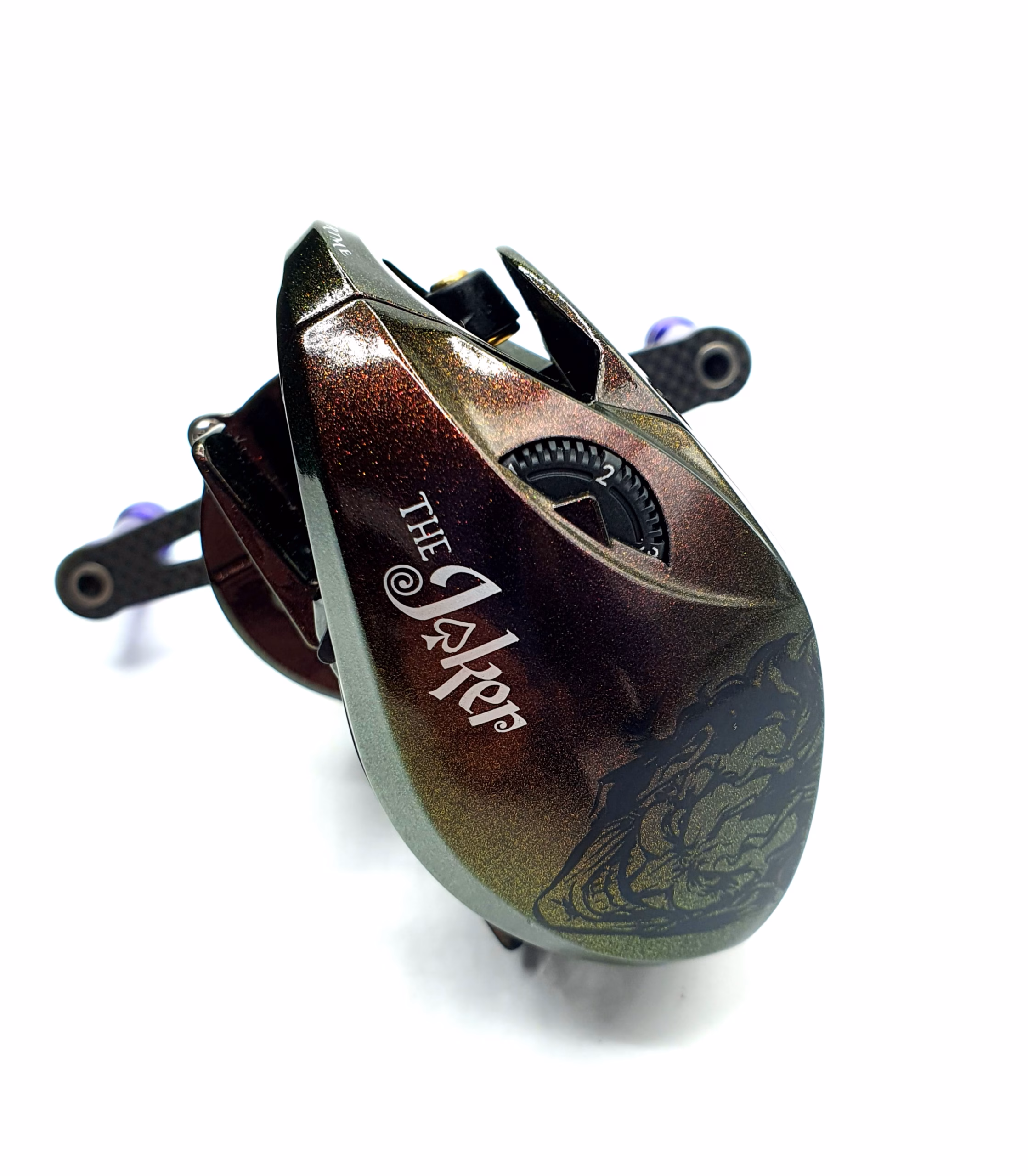 Carrete Bullzen The Joker Edición Limitada (1000 Unidades) – Ratio 7.2:1, 10 Rodamientos, Cuerpo de Carbono para Mar - Imagen 4