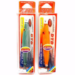 Potera Plomada 100g DTD Glavoc para Calamar y Sepia – Pesca Vertical