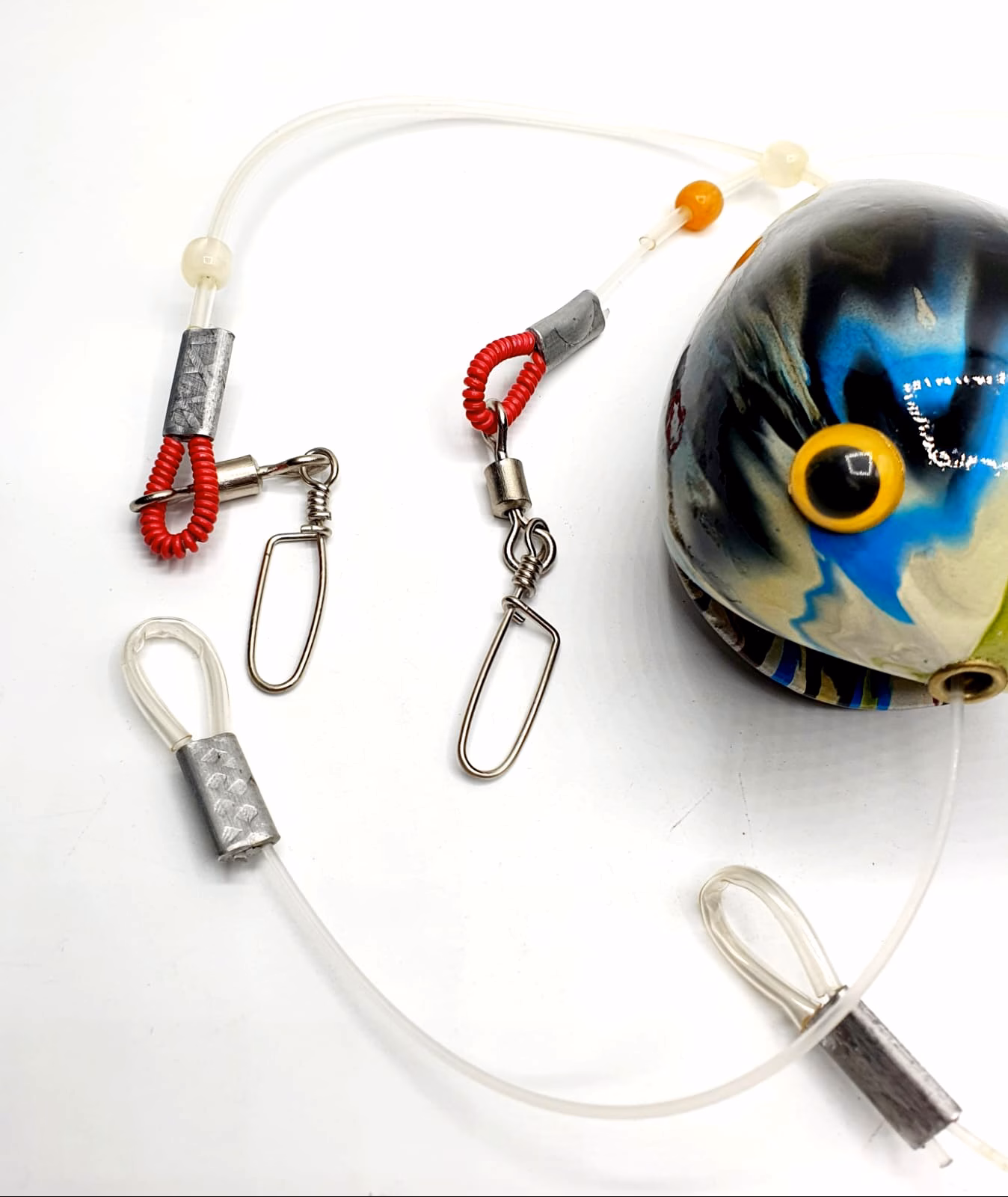 Excitador Curricán Artesanal 150 g – Señuelo de Madera Hecho en USA, Listo para Arrastre - Imagen 4