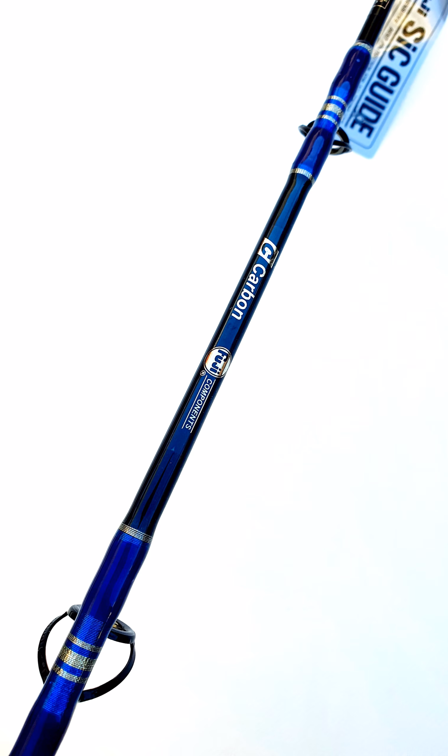 Caña Jigging Grauvell Bellice 1,90 m 30 lb / 50 lb – Carbono Alto Módulo con Anillas FUJI SIC y Arrastre hasta 30 kg - Imagen 2