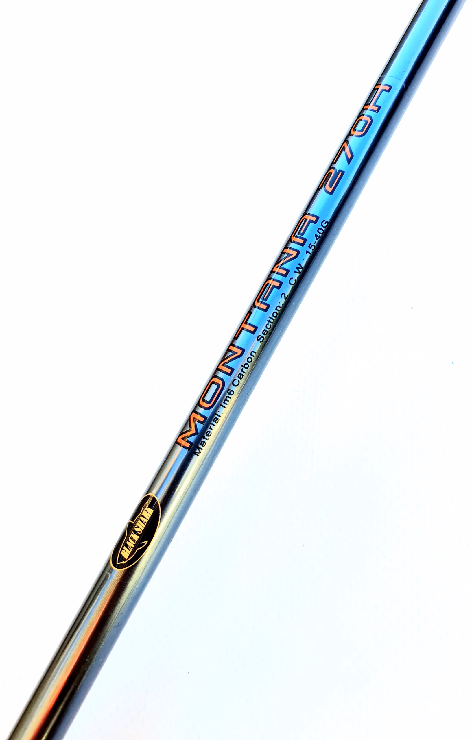 Caña Spinning 2.70, Acción 15-40 Gramos - Caña Black Shark Montana 2.70 m – Río y Mar para Lucio, Black Bass, Lubina, Anjova y Palometón - Imagen 4