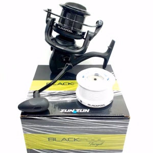 Carrete Zun Zun Black Spool Target 8000 Surfcasting con Doble Bobina – Pesca desde Costa y Carpa