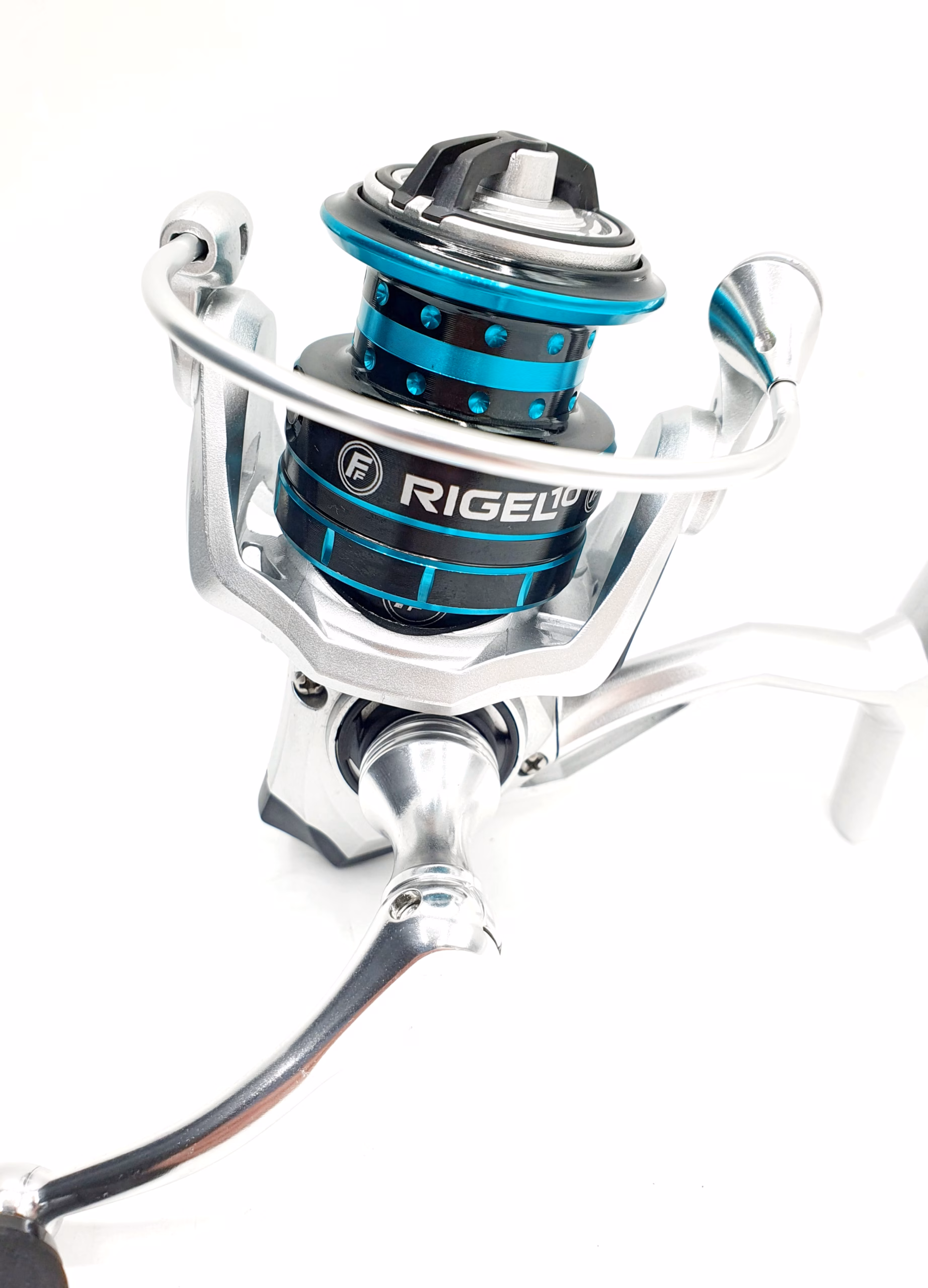 Carrete Spinning Fishing Ferrari RIGEL10 6+1BB – Ultraligero para Rockfishing, Eging y Spinning Ligero con Anti-Retorno Infinito - Imagen 5