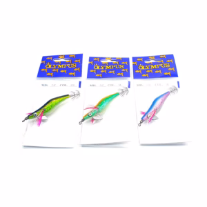 Jibionera Olympus Mini 2.0 – Egi Pequeño para Pesca de Calamar y Sepia con Acabado Holográfico