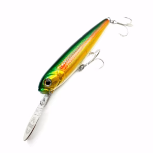 Señuelo Hart Ironwood 130 mm 34 g Madera Jelutong para Curricán