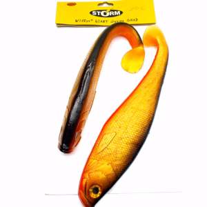 Vinilos para Jigging Storm 30cm 300g – Vinilo Gigante para Atún, Siluro y Lucio (Pack 2)