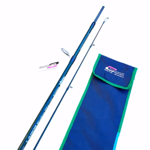 Caña Cinnetic LAGOS Shallow Pike HRC 2.40m 15-45g Acción Fast para Lucio con Portacarretes Fuji