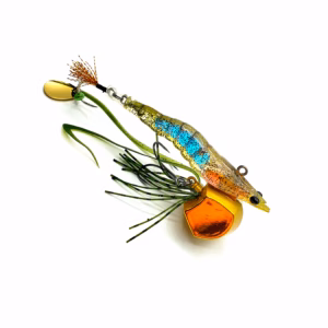 Little Jack Ebinem 80 g – Señuelo Tipo Gamba con Spinner para Lubina, Dentón y Depredadores