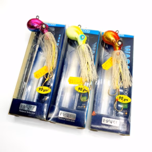 Pulpo HART WASABI Jigging Special Lures 50 g y 90 g – Señuelo para Jigging y Pesca con Cebo para Dentón, Pargo y Mero