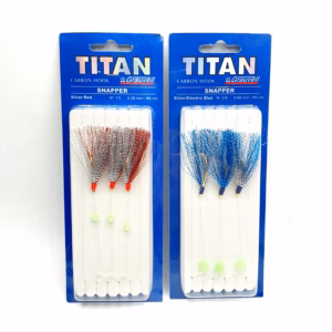 Sabiki Grauvell Snapper 95cm – Anzuelos Nº1, Línea 0.50 Invisible para Jurel y Caballa